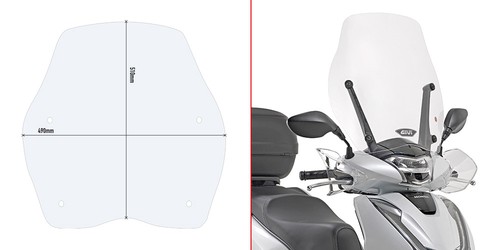 Givi parabrezza paravento - givi,