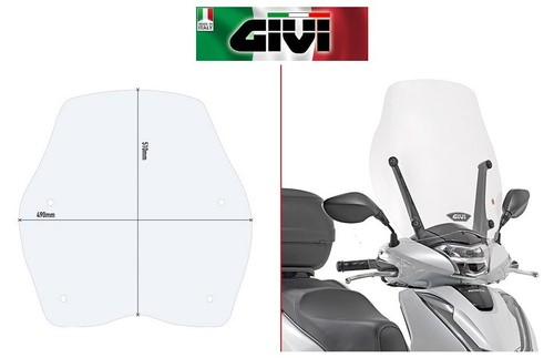 Parabrezza trasparente honda - trasparente,